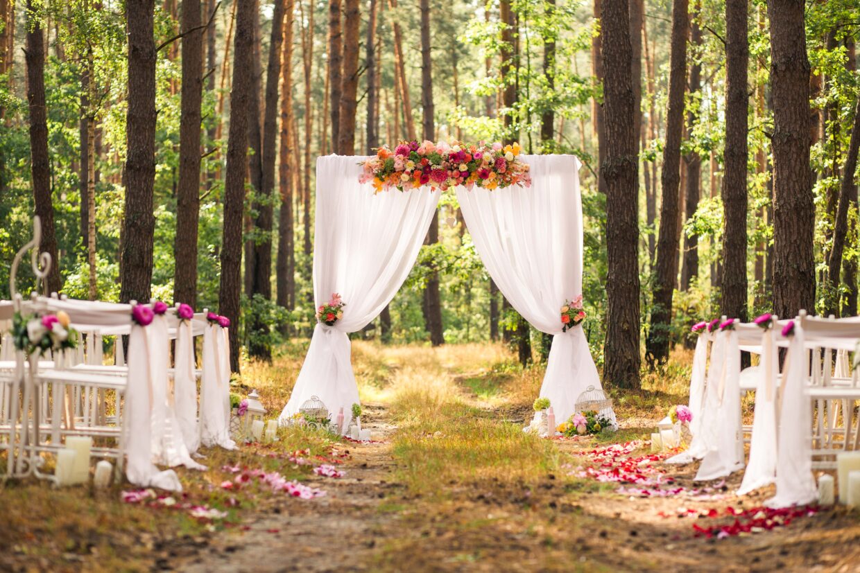 Hochzeit im Garten